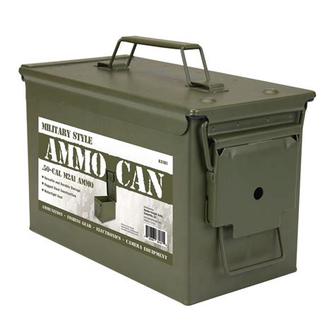 custom metal ammunition boxes|ammo cans at harbor freight.